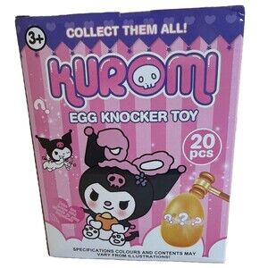 Inspired Kuromi Egg Knocker Toy Set 20pcs Surprise Eggs – New
